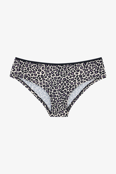 Penti Chiloți hipster multicolori din 5 piese Leopard
