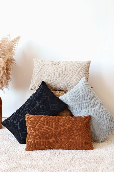 HAMUR Богема Ozel Design Punch Panc Візерунок прямокутна декоративна подушка чохол лісовий чорний