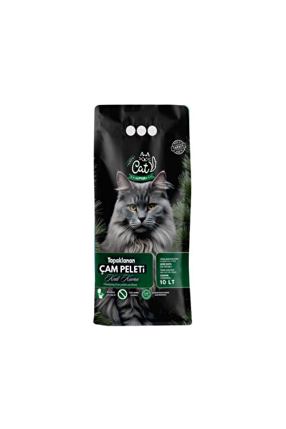happycatlitter 10 Litre Topaklanan Çam Peleti Kedi Kumu ( 1 Adet )
