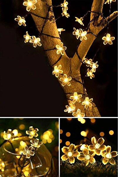 AKBU 30 Ledli Solar Led Işık –gün Işığı , Güneş Enerjili, Dekoratif Bahçe/balkon Aydınlatma