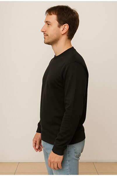 AXXEL Erkek Siyah Sweatshirt-W1083