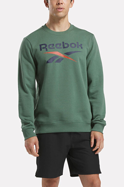 Reebok IDENTITY BIG LOGO ORMAN YESILI Erkek Sweatshirt