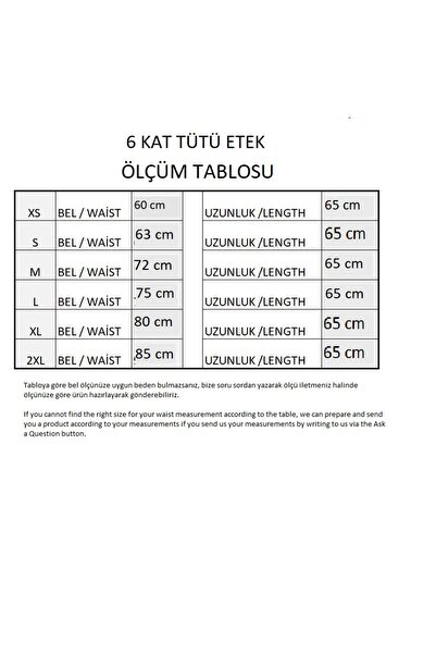 NSMLİFE Fusta Midi elastică în 6 straturi pentru femei - tutu cu căptușeală plisată 65 cm până la genunchi