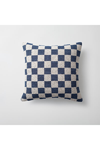 Fineroom Living "Mojo" - Подушка з лляним візерунком 45x45 см (включно з внутрішньою подушкою)