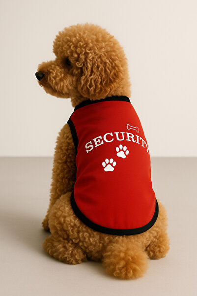 Monopetz Yeni Sezon Köpek Ve Kedi Kıyafeti - Kırmızı Security