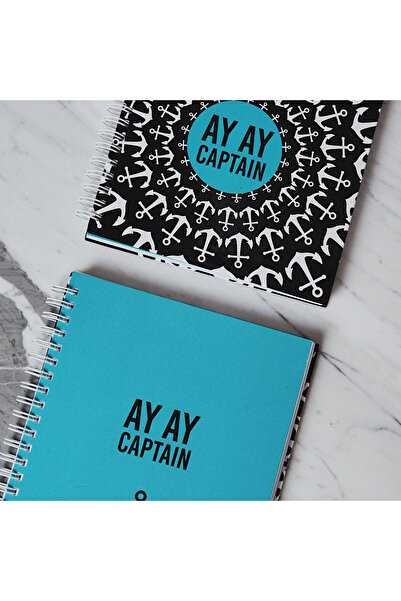 PK Design Hipster Series Notebooks - Patterns: Moon Captain