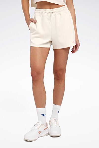 Reebok RONE SHORT Екрю Жіночі шорти