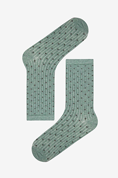 Penti Bright Dot 3-Piece Gray Green Socks