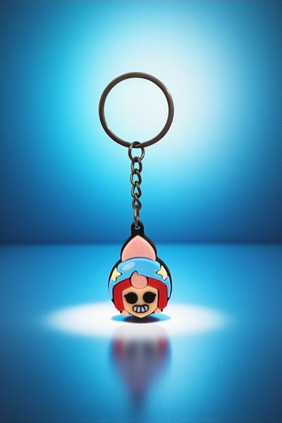 Saes Labs سلسلة مفاتيح جانيت من براول ستارز