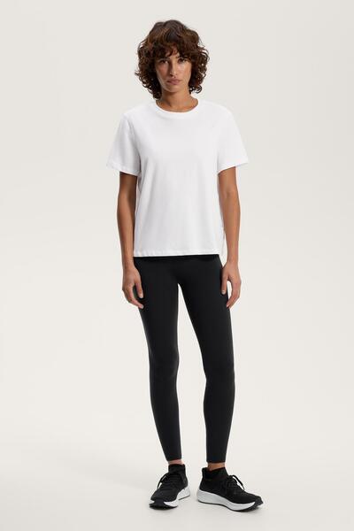 Oysho Cotton blend short-sleeved T-shirt