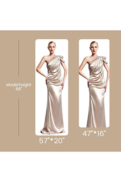 Yelajoy Acrylic Full Body Mirror,Shatterproof,Rounded-Corner Frameless Self-Adhesive,Wall Mounting,40x120cm