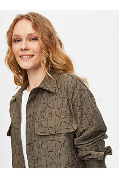 Faik Sönmez Kendinden Jakarlı Overshırt Tunik 69611