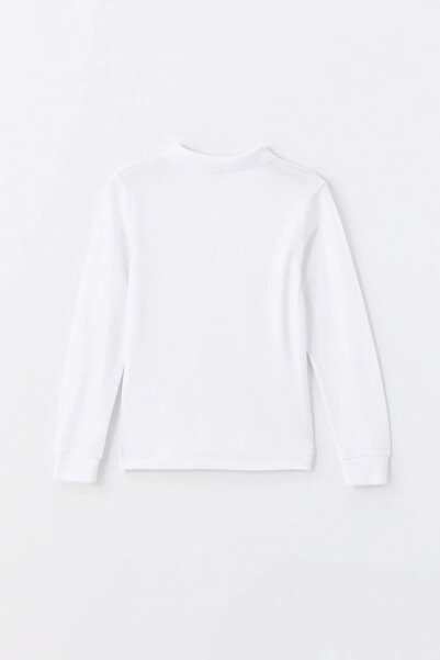 e-çocuk Σχολικό μπλουζάκι Unisex με μακρυμάνικο γιακά πόλο από βαμβάκι - 2309