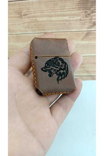 cgderi Zippo Model Çakmak Ve Hakiki Deri Kılıf