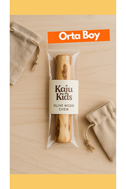 Kaju Kids Zeytin Ağacı Çiğneme Oyuncağı (Kedi ve Köpek)