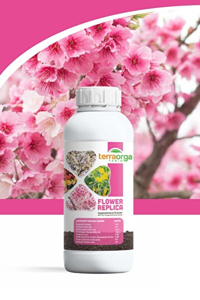 TerraOrga Flower Replıca 1 Lt Np'li Sıvı Organomineral Gübre