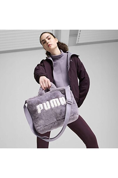 Puma Core Fur Tote Women's Purple Mini Shoulder Bag (090657-02)