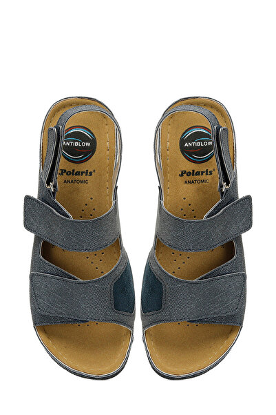 Polaris 166992.Z5FX Mavi Kadın Düz Sandalet