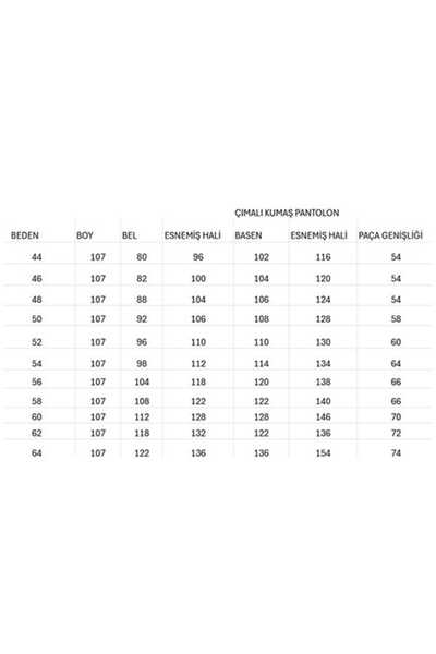 Sevda Kılınç Large Size Striped Crepe Fabric Trousers