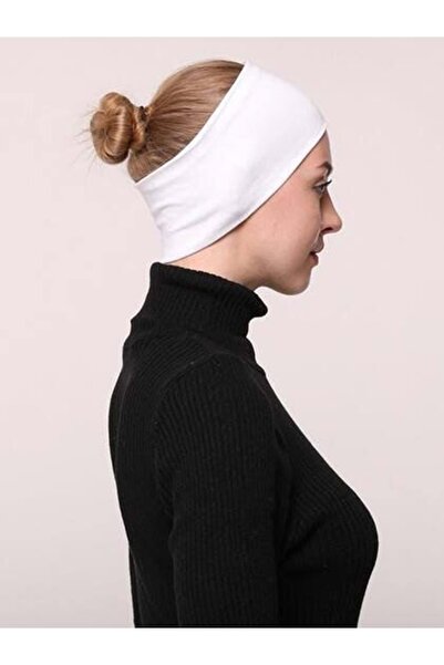 MERAM BUTİK Mrm Bandana Bone - White