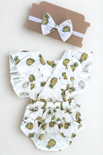 Parla Kids Pineapple Patterned Salopet