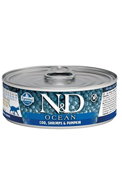 N&D Nd Ocean Morina,karides,balkabağı Yavru Kedi Konservesi 70 gr