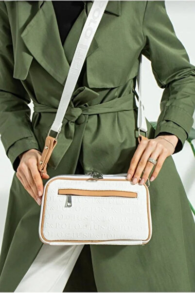 Just Polo Original Women's Embossed Patterned Luxury Shoulder Bag