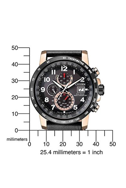 Citizen Mens Watch AT8126-02E, Quartz, 43mm, 20ATM