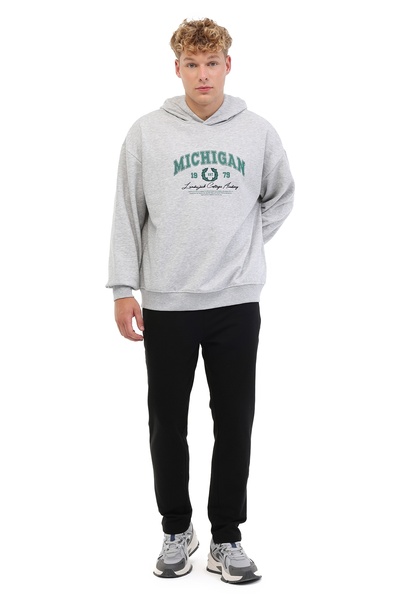 lumberjack Ml Ade 16Blo-04 5Pr Gray Men's Sweatshirt