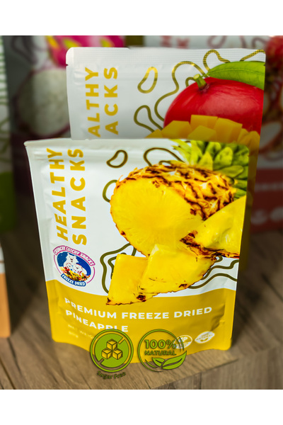 Crunchy Catchy Snacks قطيفة مجففة فاخرة 50 جرام