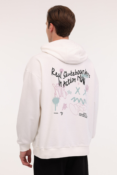 Kinetix ML FREE 17SLG315 5FX Ekru Erkek Sweatshirt