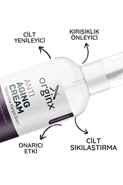 Orginx Yaşlanma Ve Kırışıklık Karşıtı Aydınlatıcı Krem 30 ml