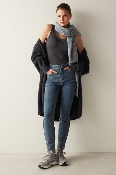 Penti Termal Jegging Gri Pantalon