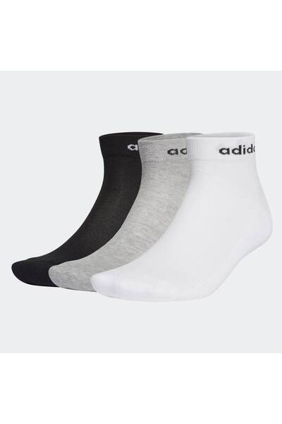 adidas Унисекс чорапи GE6132 Hc Ankle 3pp Черно-Бяло-Сиво
