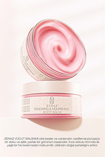 Zenaz Cosmetics Body Balm Yenileyici & Besleyici Işıltılı Vücut Balsamı