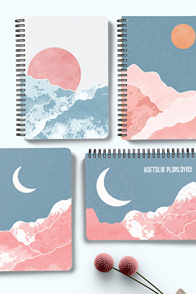 Apeirona Set de planificare pentru pregătirea examenelor |   AYT-TYT-KPSS-ALES |   3 Planificator de examene + 1 Planificator săptămânal