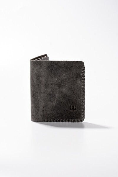 Getto Deri Quebec El Yapımı Hakiki Deri Kişiye Özel İsim Baskılı Cüzdan