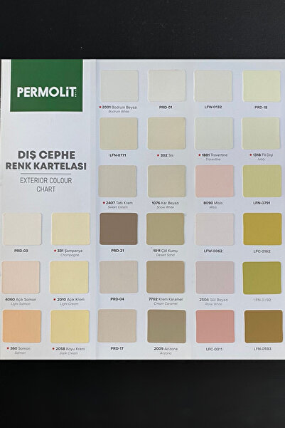 Permolit Permosil Silikonlu Dış Cephe Boyası, Uzun Ömürlü Koruma, | 3,5Kg - 10Kg - 20Kg