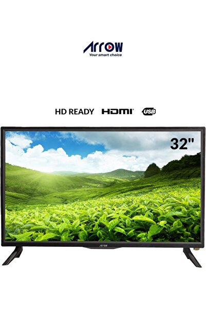 ARROW 32 Inch LED HD ATV with USB 2.0, AC Power Supply 90-260V 50-60Hz