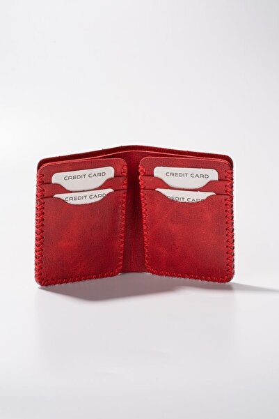 Getto Deri Quebec El Yapımı Hakiki Deri Kişiye Özel İsim Baskılı Cüzdan