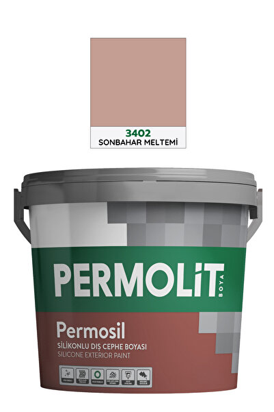 Permolit Permosil Silikonlu Dış Cephe Boyası, Uzun Ömürlü Koruma, | 3,5Kg - 1...