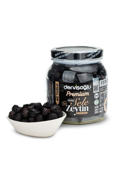 Dervişoğlu Zeytincilik Premium Kuru Sele Zeytin 900 gr