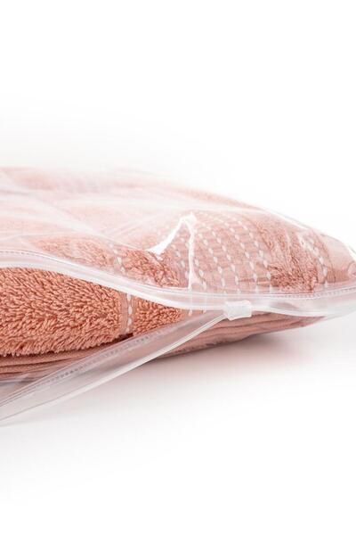 Karna Home Бавовняний рушник Ladin М'який та вологопоглинаючий рушник для ванної кімнати 50x90