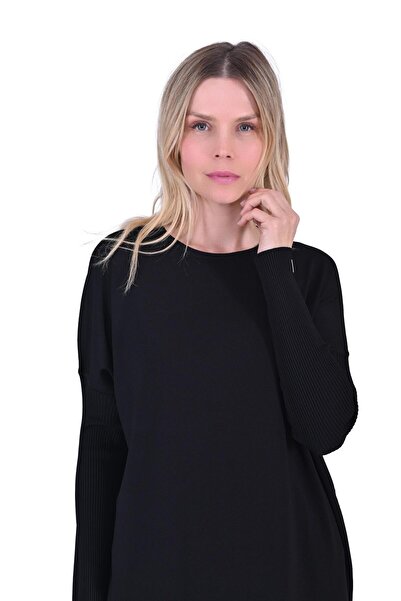 Invee 5747 Camel Triko Elbise