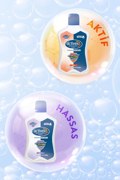 Activex Antibakteriyel Sıvı Sabun Aktif 3x1 Lt Nemlendirici İçerir