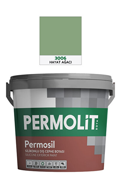 Permolit Permosil Silikonlu Dış Cephe Boyası, Uzun Ömürlü Koruma, | 3,5Kg - 1...