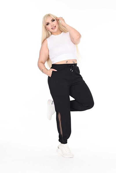 Esina Γυναικεία φούτερ με λεπτομέρεια από τούλι