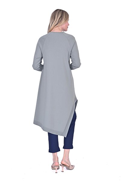 Invee İNVEE 6001 Yanı Yırtmaçlı Küfrengi Tunik