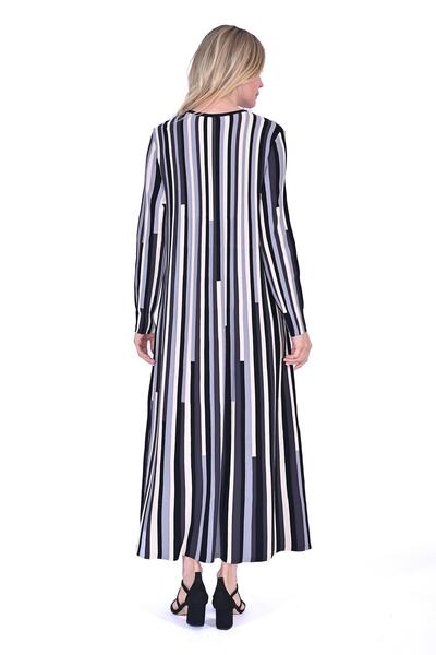 Invee Piano Knitwear Dress Black