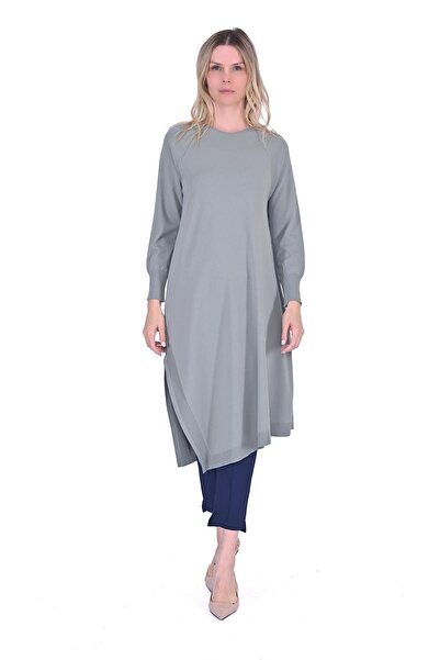 Invee İNVEE 6001 Yanı Yırtmaçlı Küfrengi Tunik